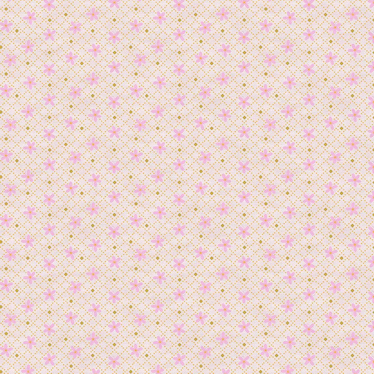 floral-grid-pink-quilting-cotton Floral Grid – Pink – Quilting Cotton