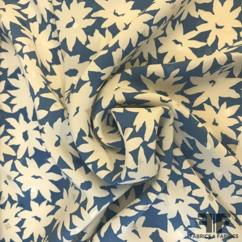 floral-printed-silk-jacquard-blue-off-white Floral Printed Silk Jacquard – Blue/Off White