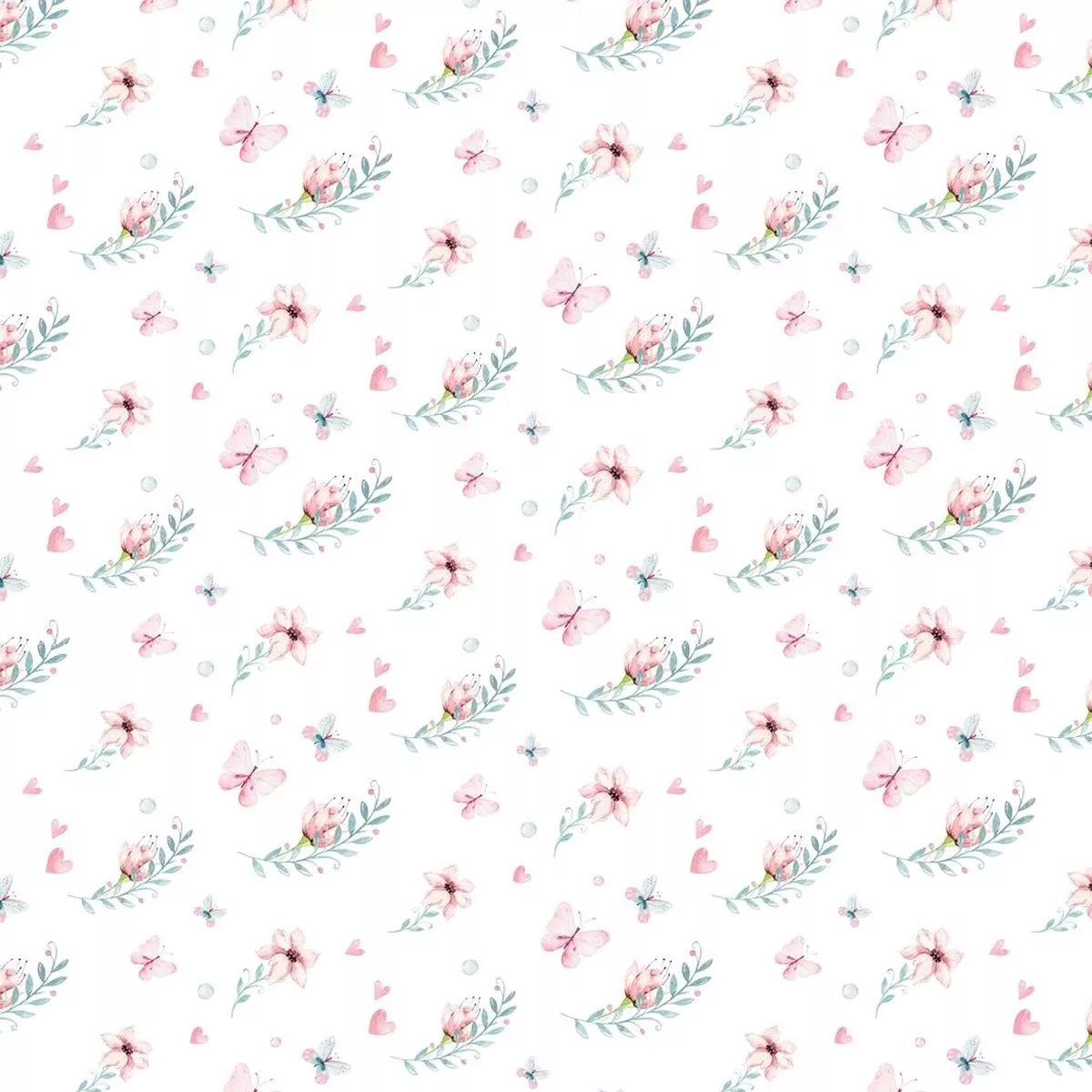 flowers-in-wind-fabric-white Flowers In The Wind Fabric – White