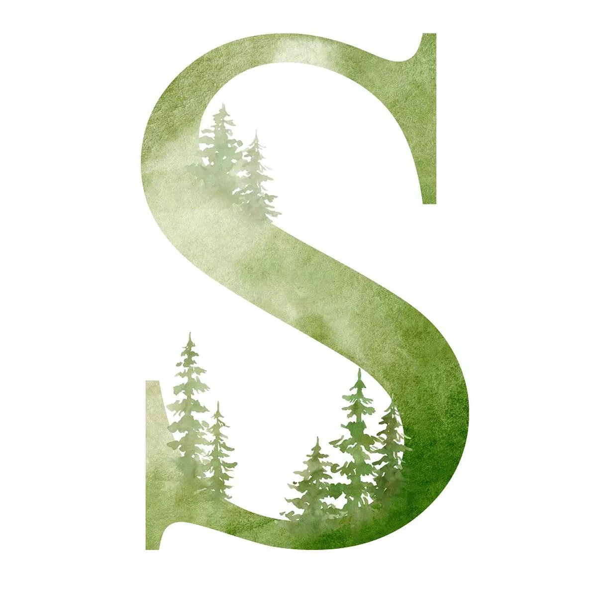 foggy-forest-s-fabric-panel Foggy Forest S Fabric Panel