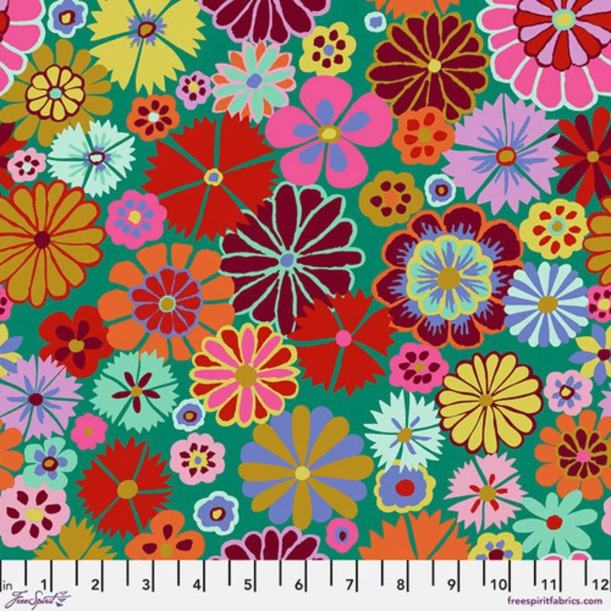 Folk Flower Multi by Kaffe Fassett