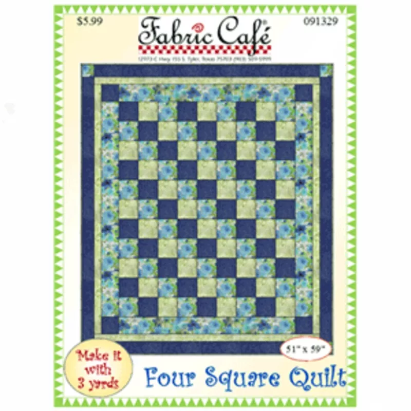 Four Square 3 Yard Quilt Pattern 91329-3 Sku: 60998