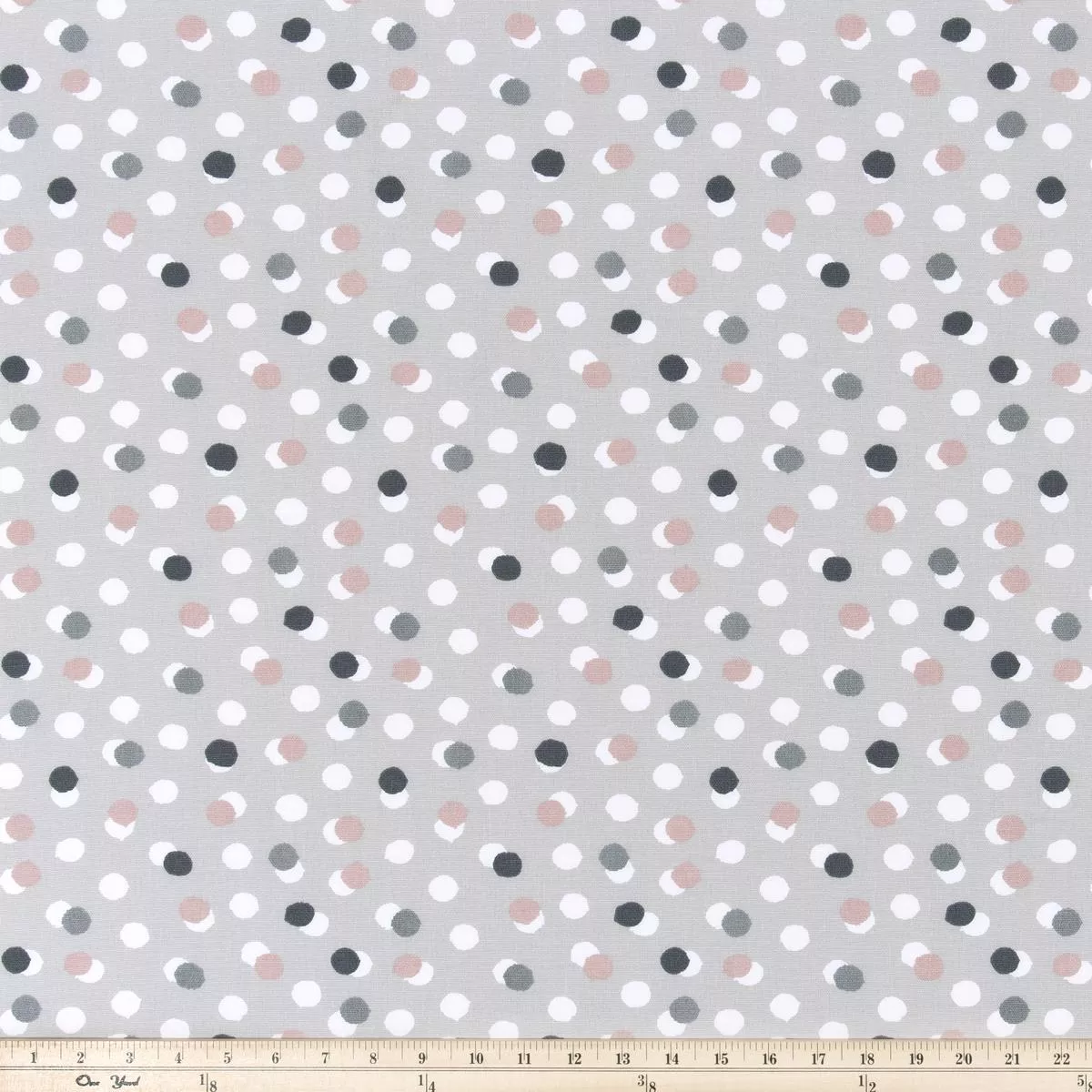 Free Dots French Grey By Premier Prints