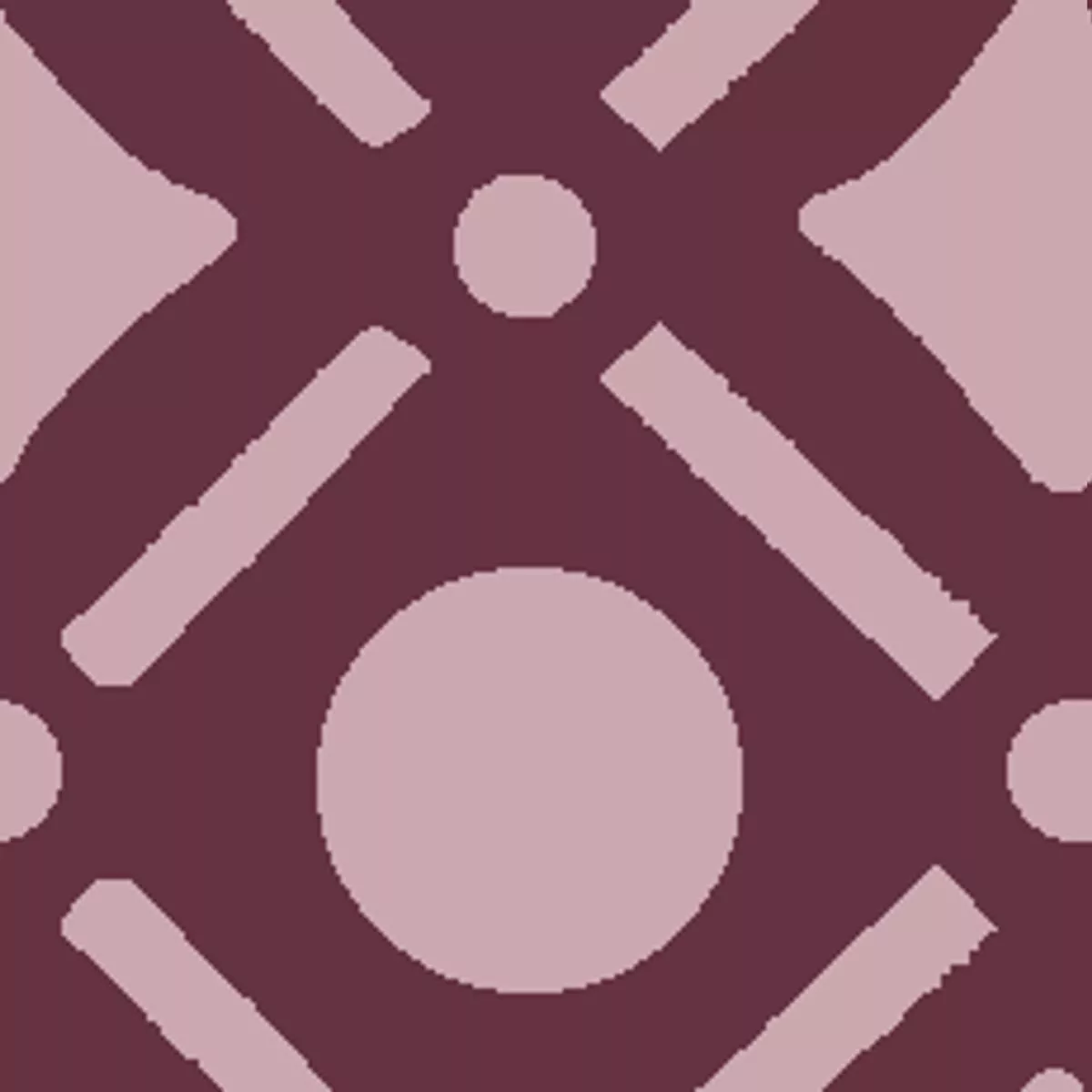 fresh-geo-on-berry-fabric Fresh Geo on Berry Fabric