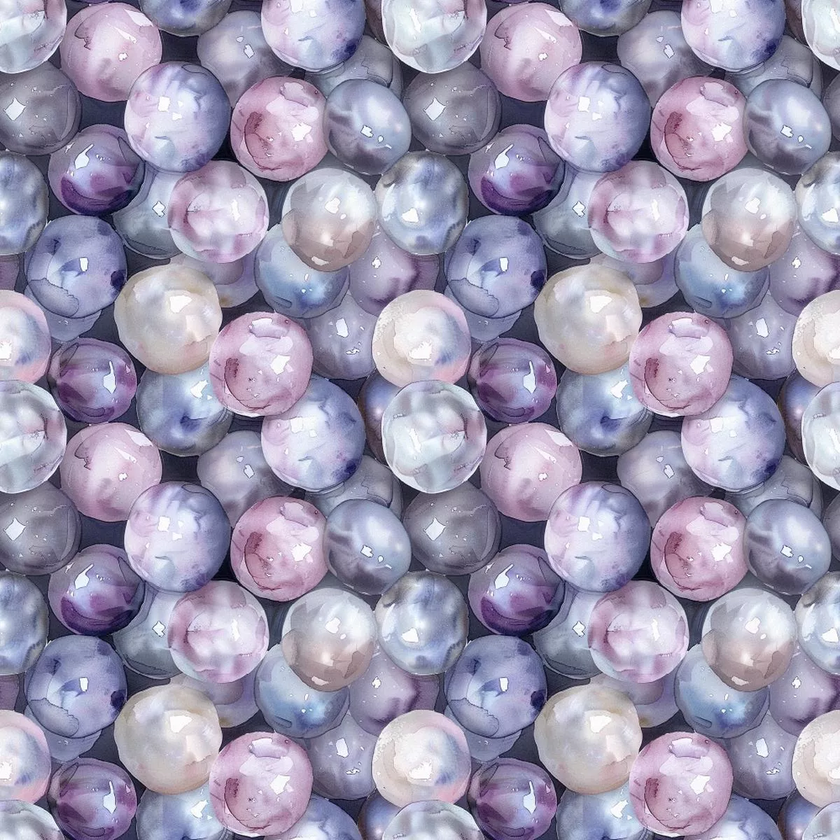 Freshwater Pearls Pattern 10 Quilting Cotton Fabric