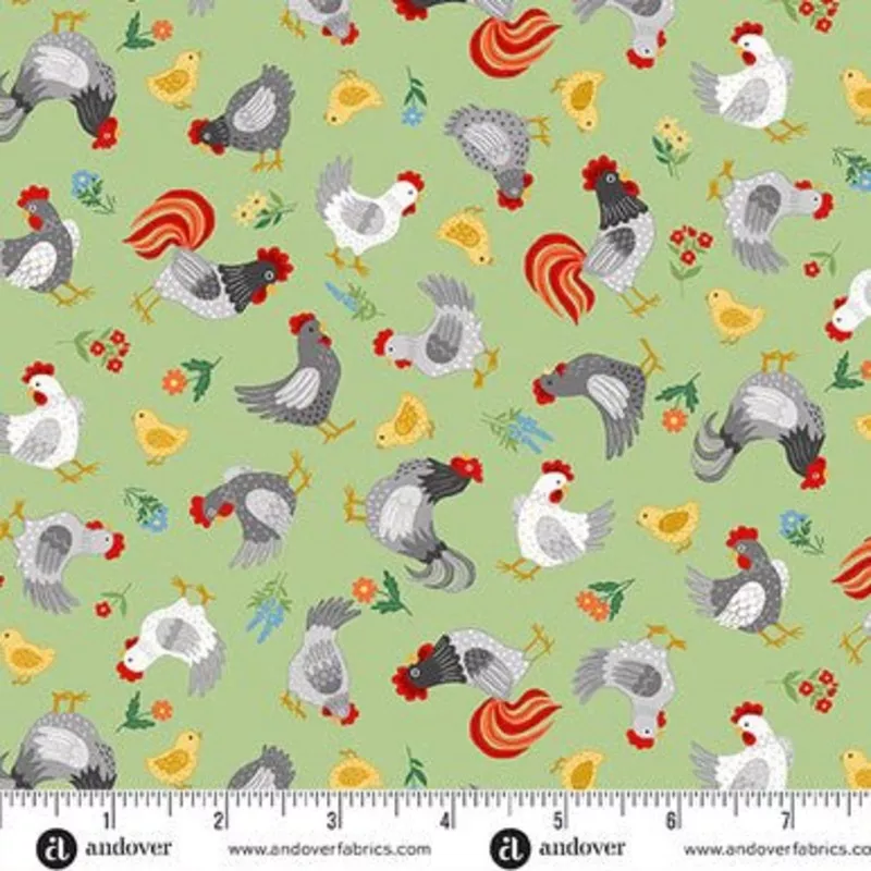 Fun on the Farm // Chickens Green