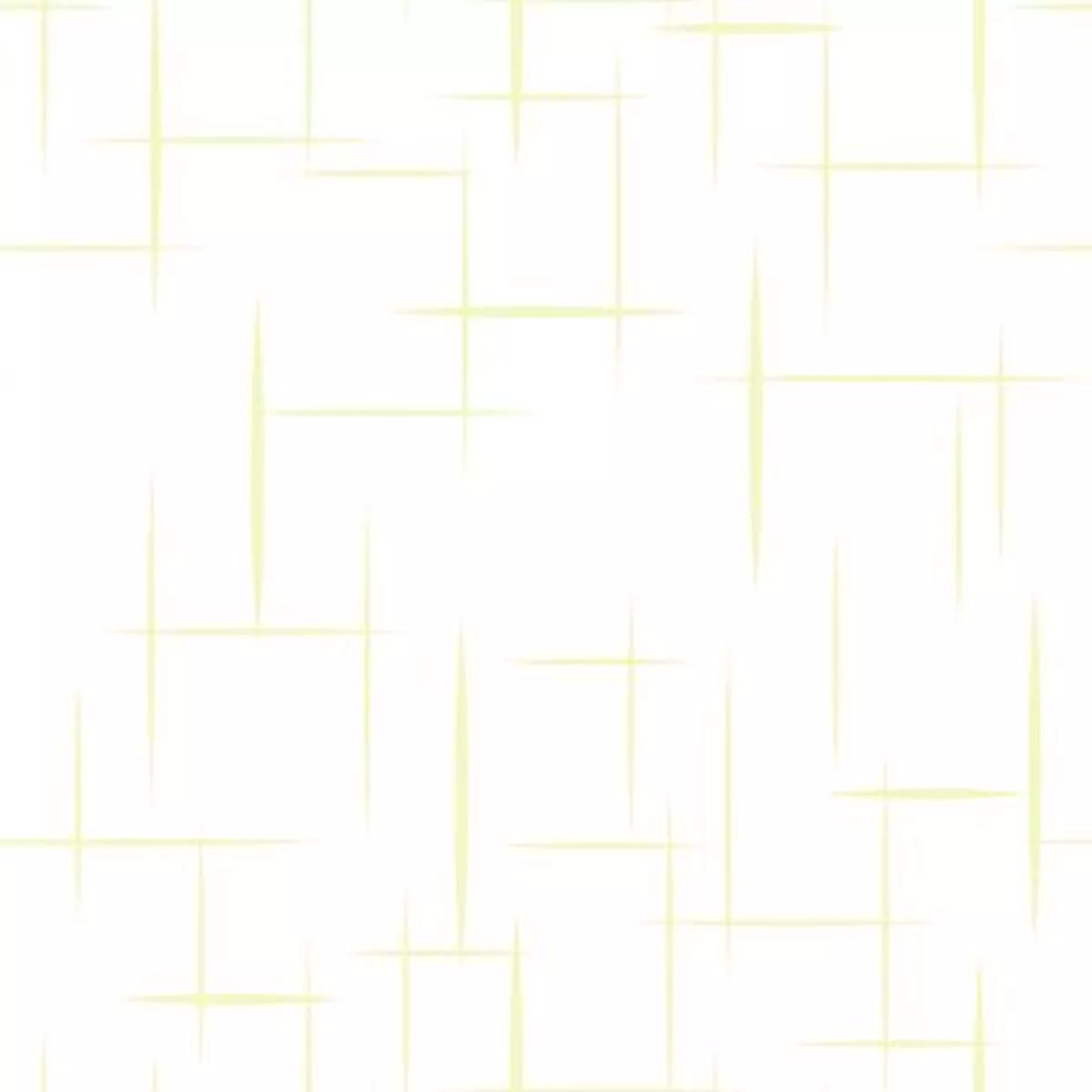 Furious 50s Sparkles Fabric – White