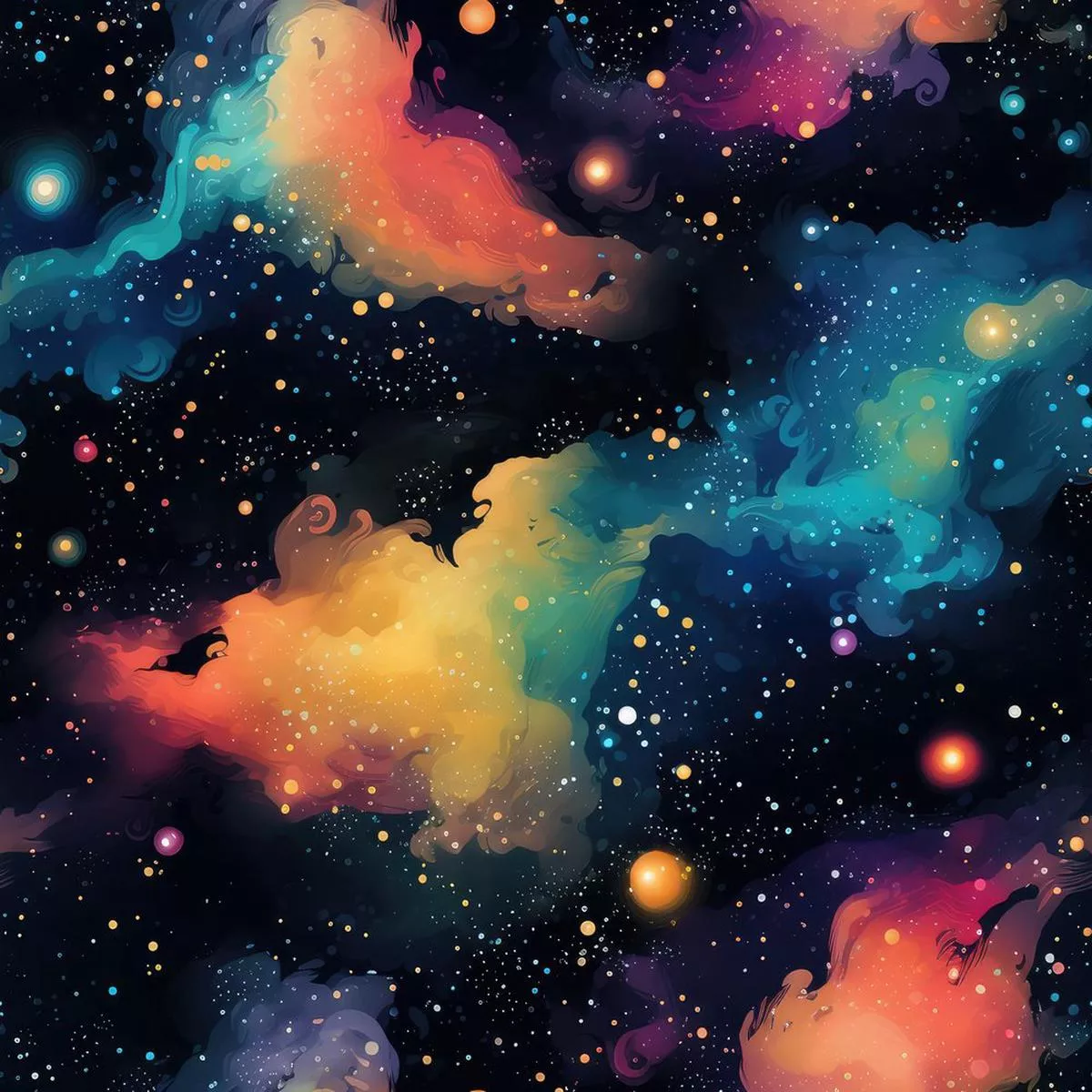 galaxy-gazing-pattern-14-fabric Galaxy Gazing Pattern #14 Fabric