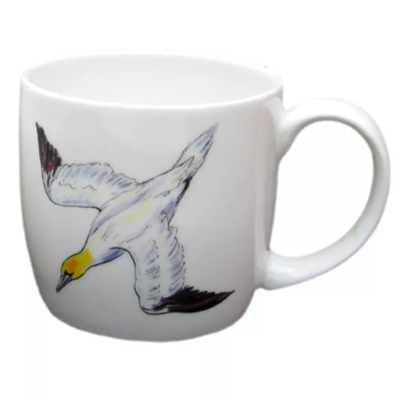 Gannet Mug (medium round sided)