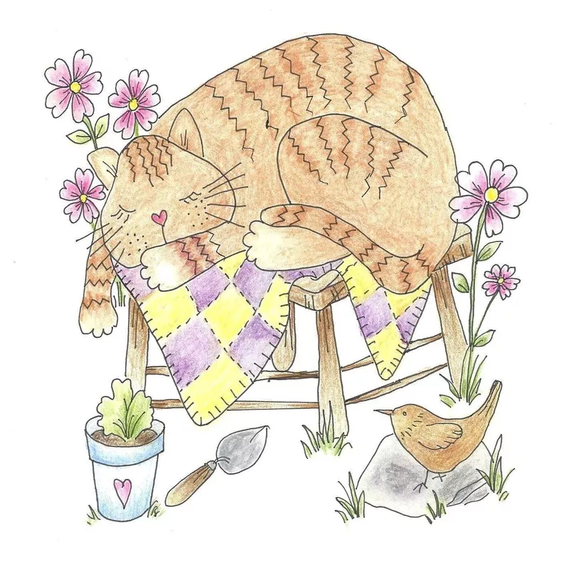 garden-kitty-cl009t Garden Kitty CL009T