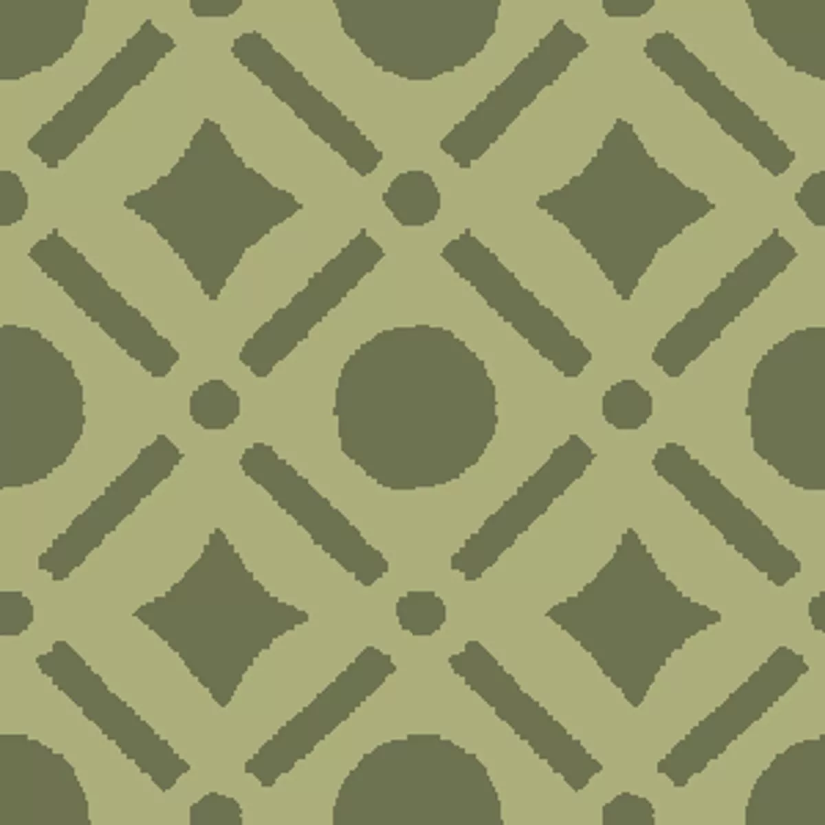 geo-duskendale-on-olive-fabric Geo Duskendale on Olive Fabric
