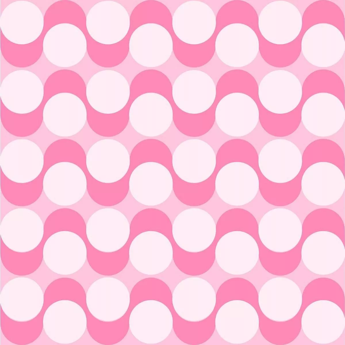 geometric-abstract-swirl-dots-fabric-pink Geometric Abstract Swirl Dots Fabric – Pink