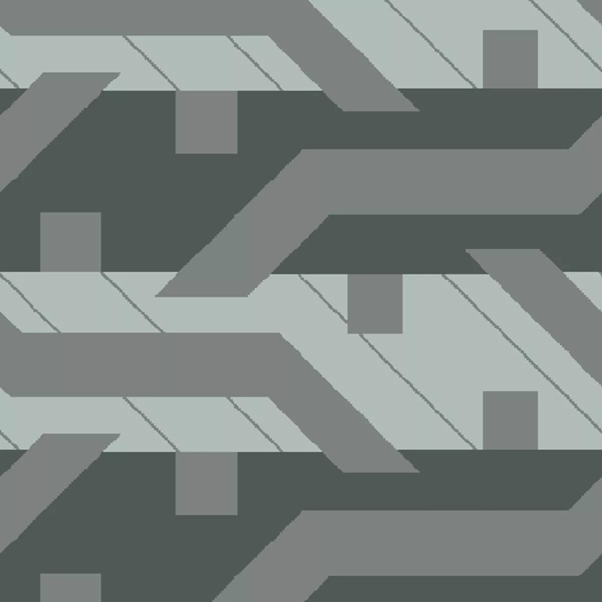 Geometric Weave on Drizzle Fabric