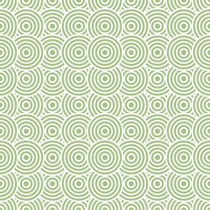 Get Back Circles Fabric – Pistachio Green