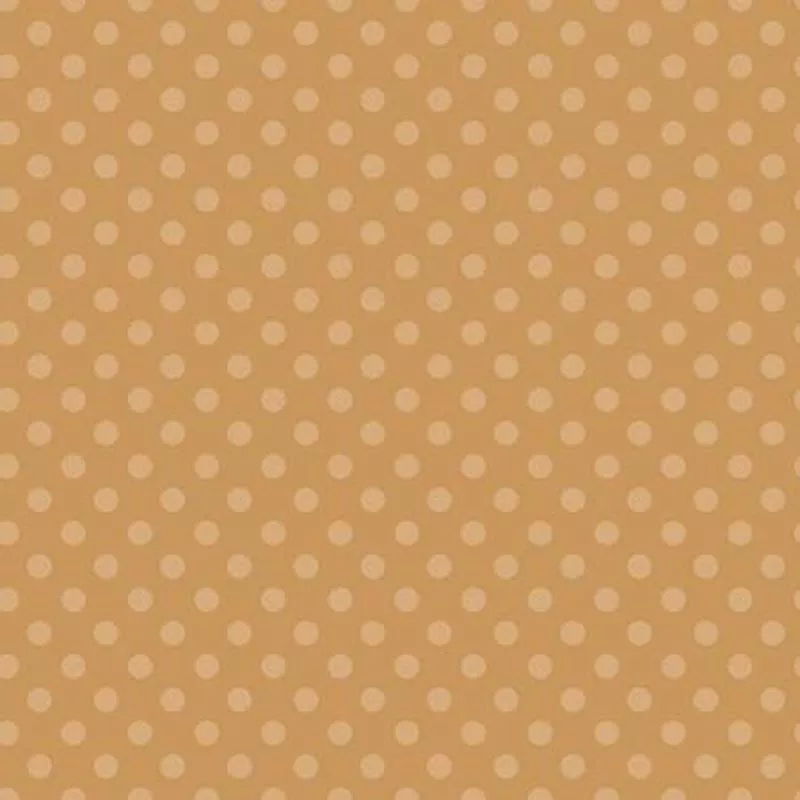 Gingerbread Kisses Polka Dots – Brown