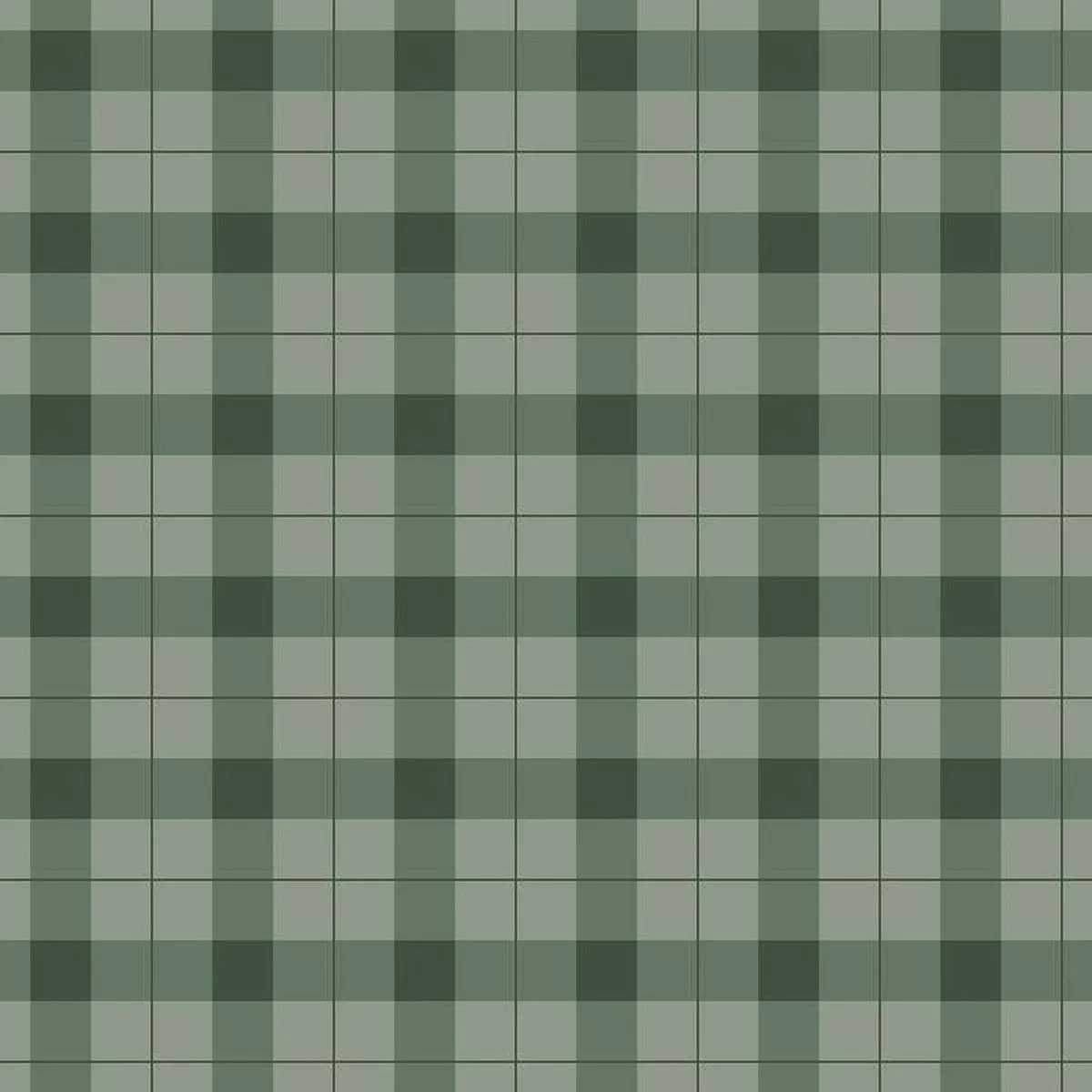 Gingham Fields– Plaid Forest