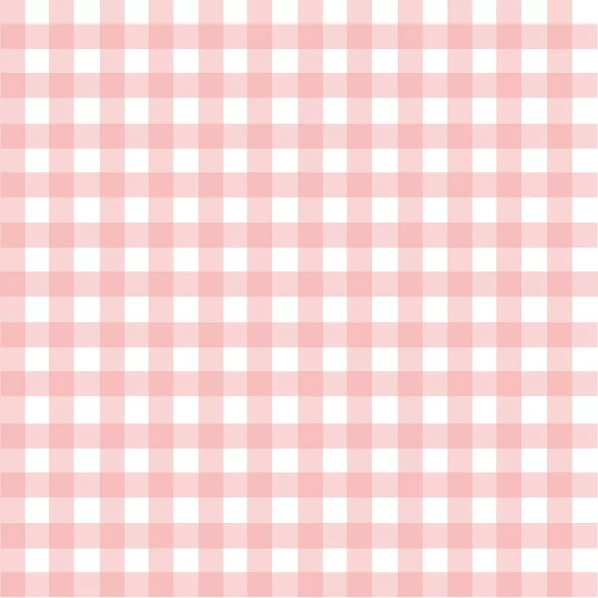 Gingham Peach Puff Quilting Cotton Fabric