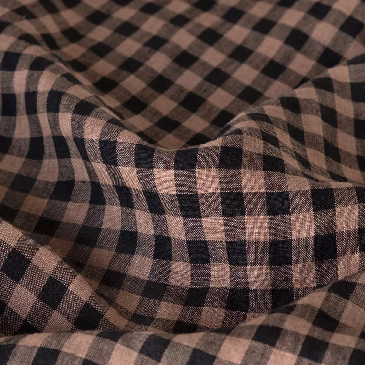 gingham-soft-washed-linen-nutmeg Gingham Soft Washed Linen – Nutmeg