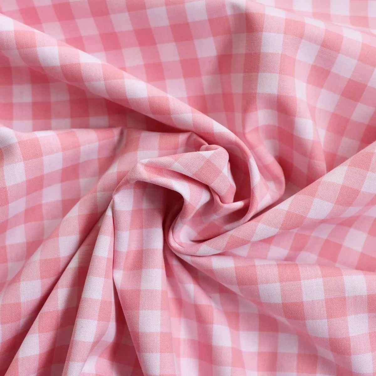 gingham-yarn-dyed-cotton-pink Gingham Yarn Dyed Cotton – Pink