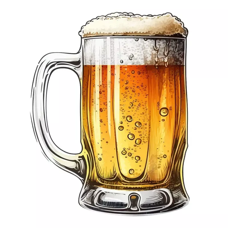 glass-beer-3-fabric-panel Glass of Beer #3 Fabric Panel