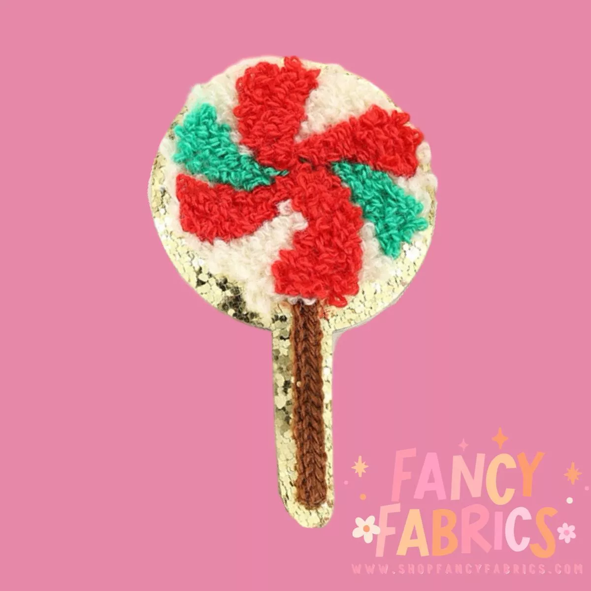 Glitter Lollipop | Adhesive Patch