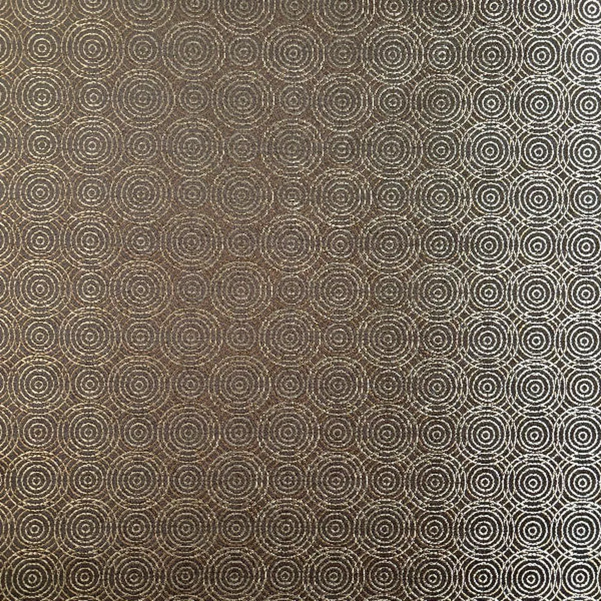 Golden Bullseye Upholstery Fabric