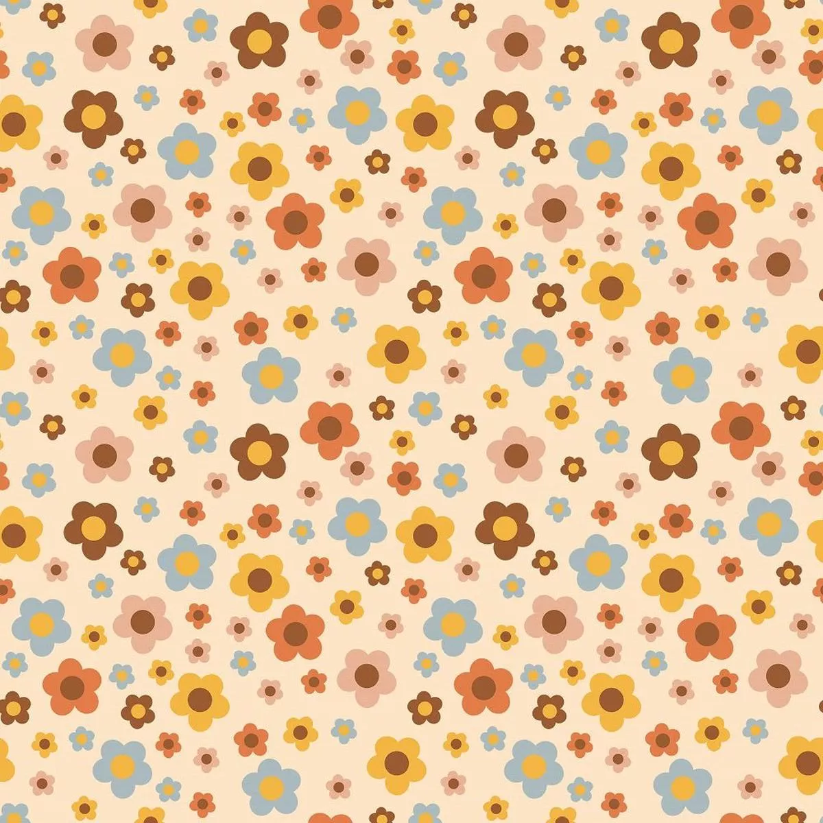good-vibes-flowers-1-fabric Good Vibes Flowers #1 Fabric