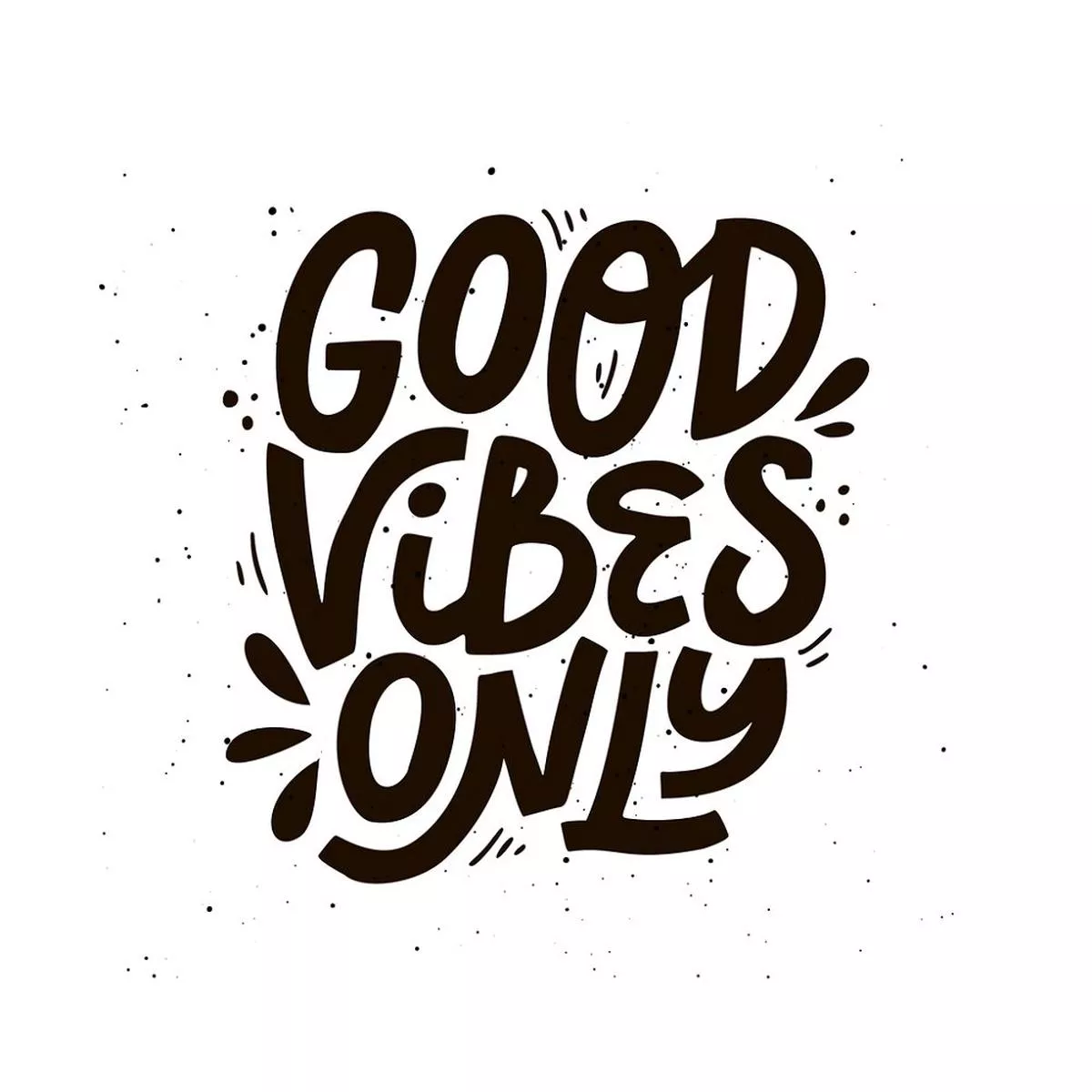 good-vibes-only-fabric-panel-black Good Vibes Only Fabric Panel – Black
