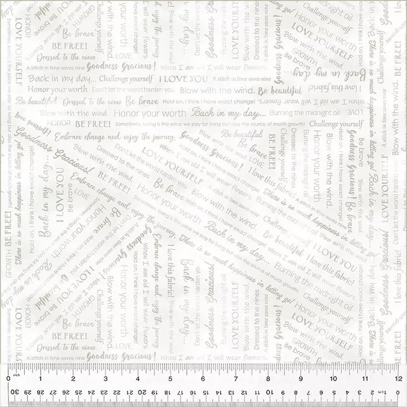 goodness-gracious-collaged-phrases-white Goodness Gracious Collaged Phrases White