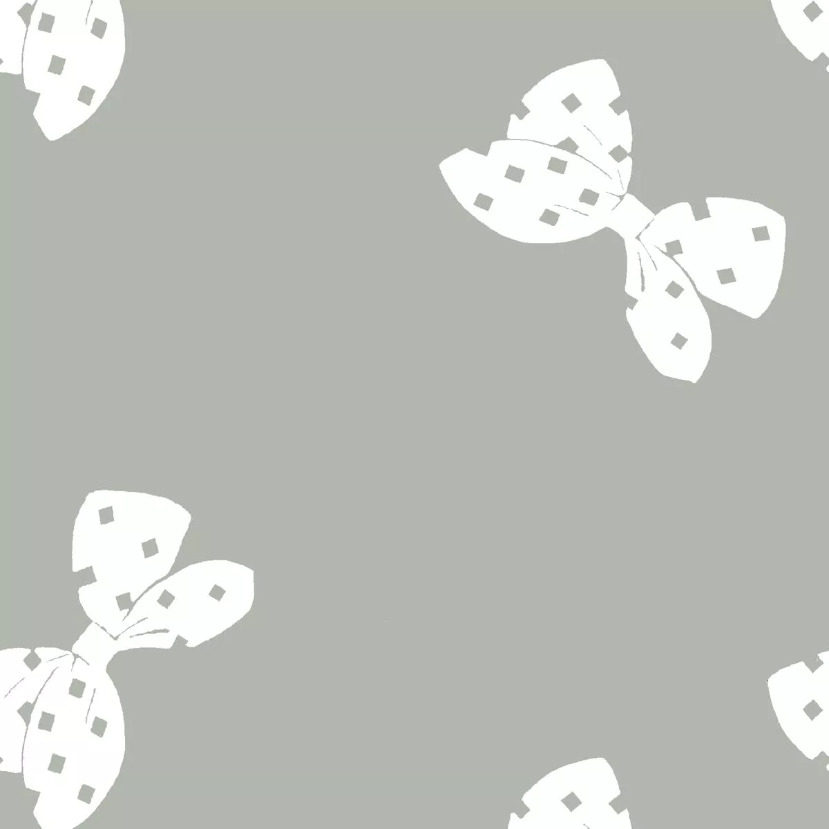 Grace Bow in Kittiwake Fabric