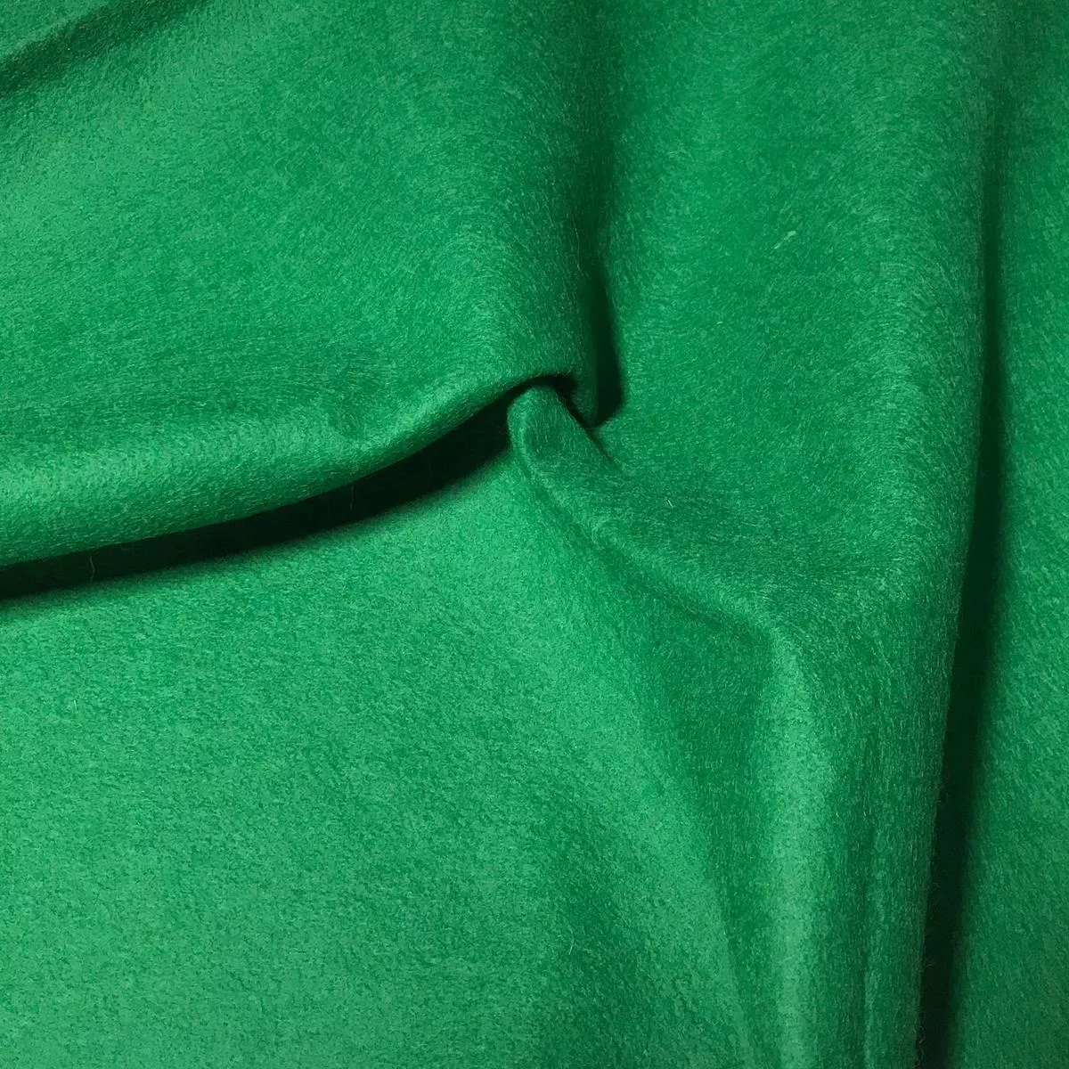 Grassy Meadow Green – Wool /Rayon Blend Felt Fabric