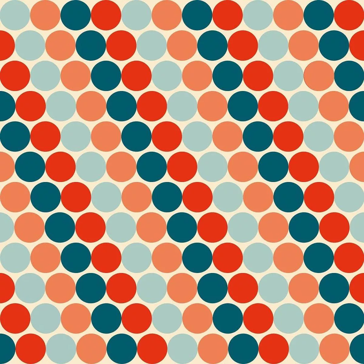 Groovy Mood Circle Fabric