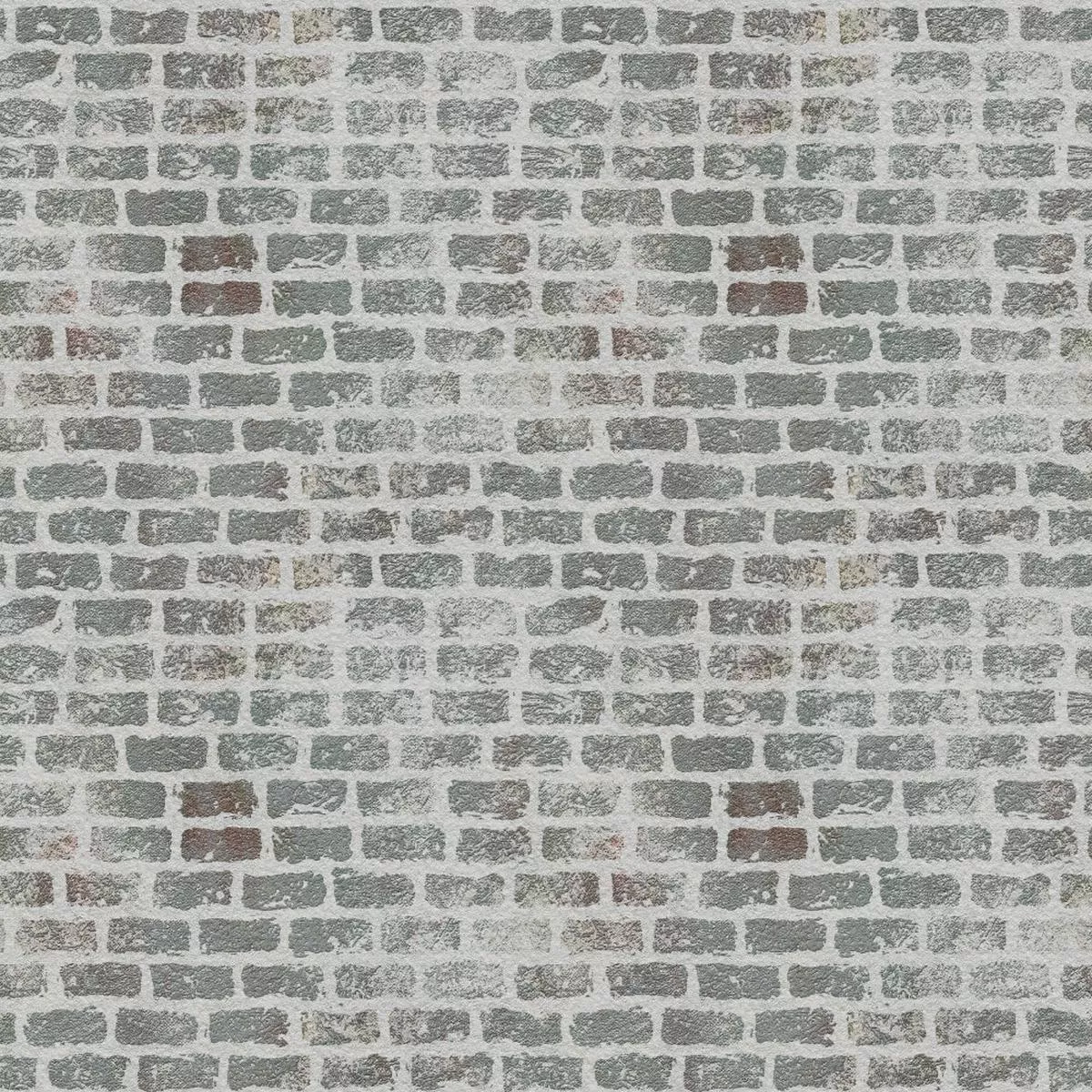 Grunge Brick Wall Pattern 2 Quilting Cotton Fabric