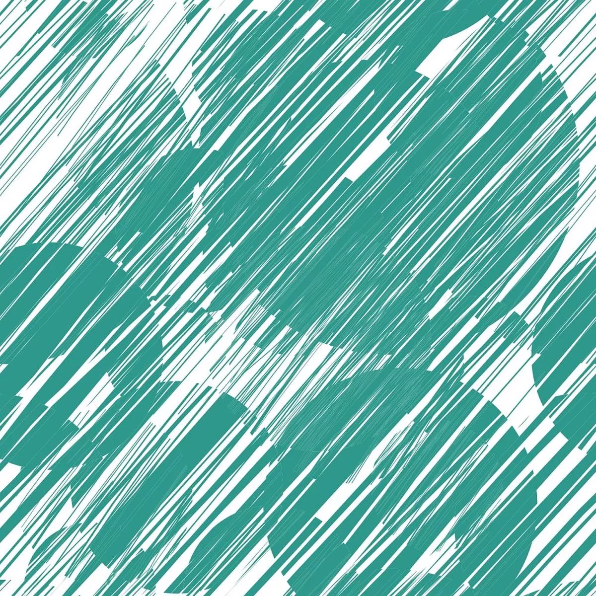 Grunge Circles Fabric – Atoll