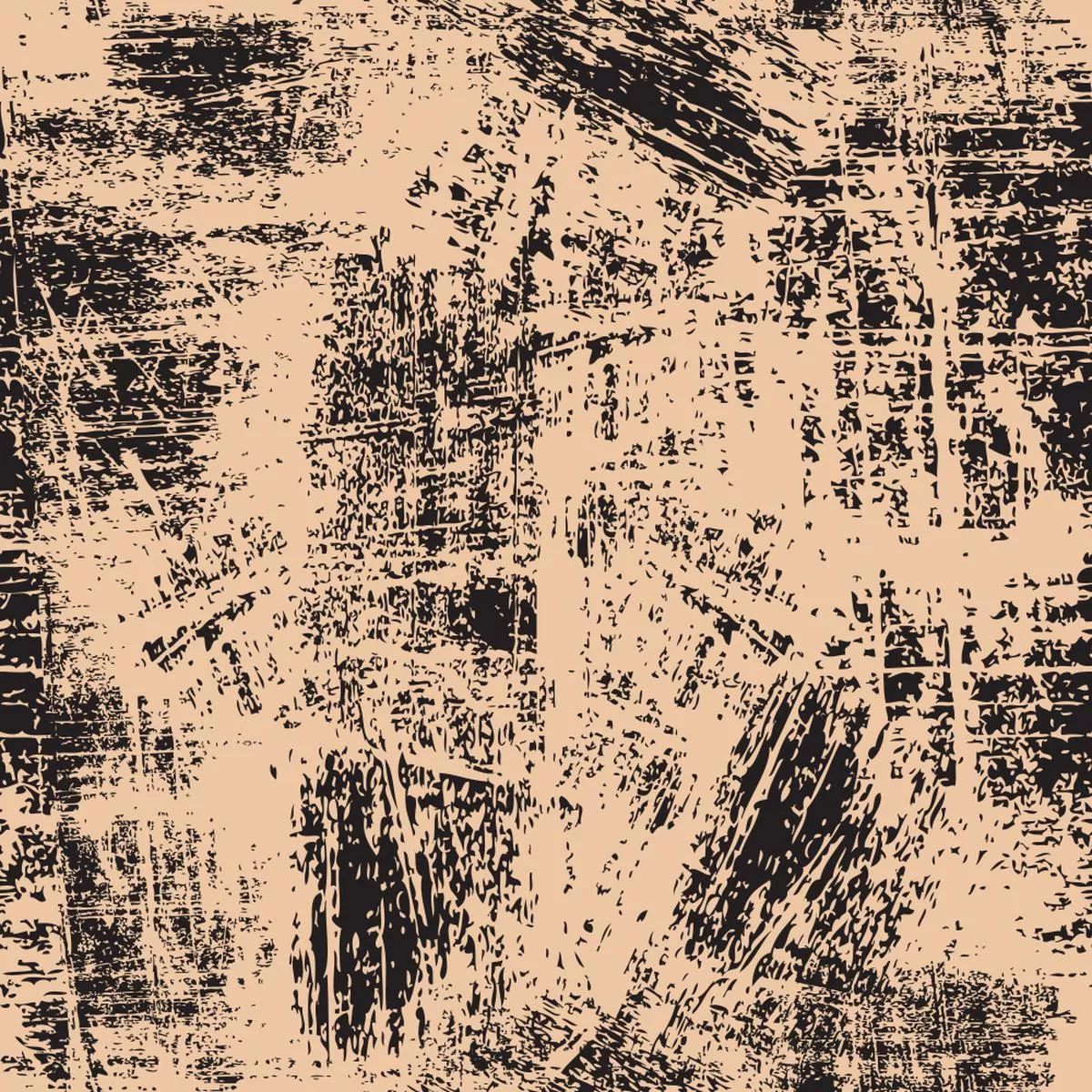 Grunge Fabric – Black on Tacao