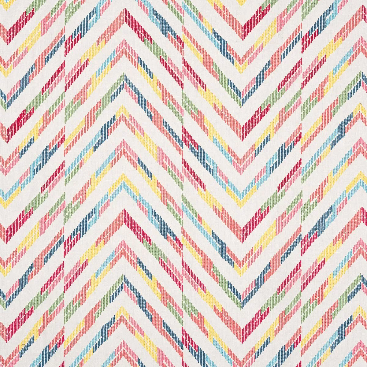 hamilton-embroidery-multi-on-cream-fabric Hamilton Embroidery Multi on Cream Fabric