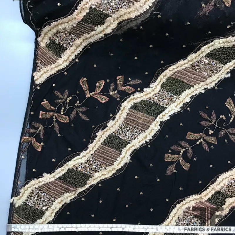 hand-beaded-embroidered-tulle-black-beige Hand-Beaded & Embroidered Tulle – Black/Beige