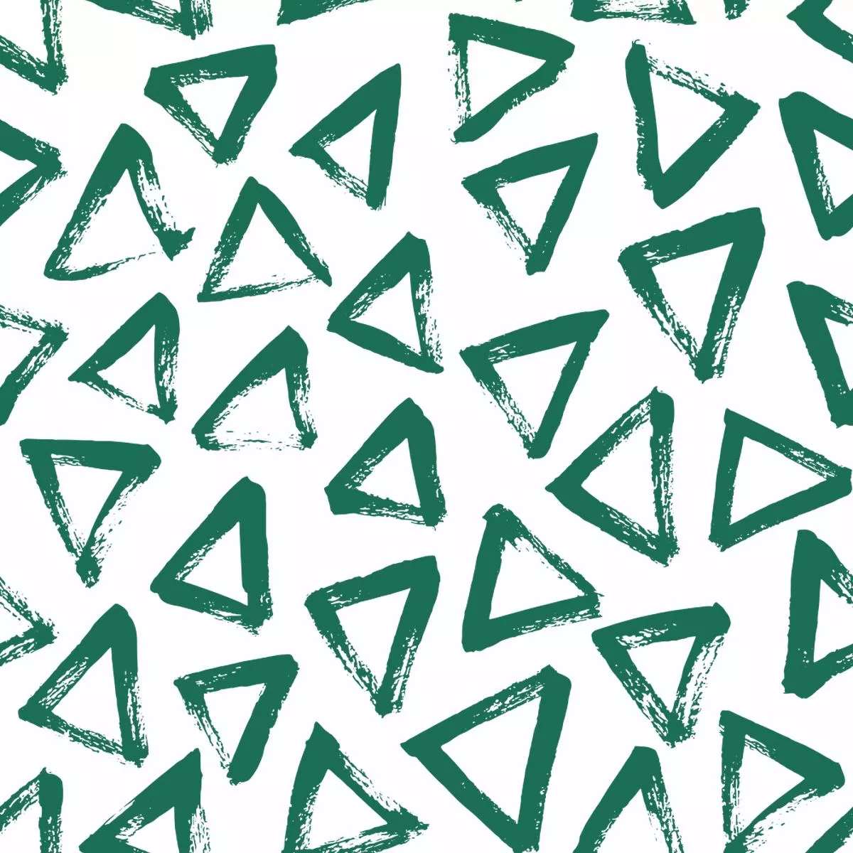 hand-drawn-triangles-fabric-hunter-green Hand Drawn Triangles Fabric – Hunter Green
