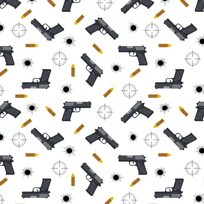 handgun-bullet-hole-fabric-white Handgun Bullet Hole Fabric – White