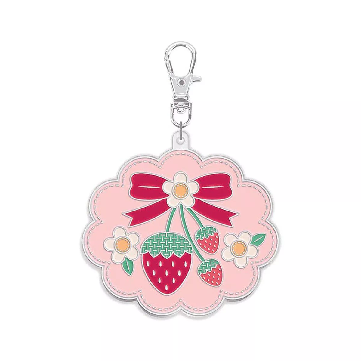 Happy Charms-Strawberry Crush Zipper Pull