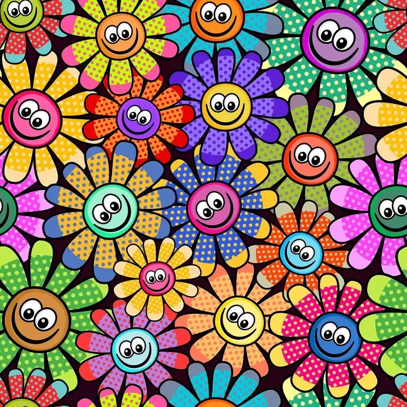 happy-florals-6-fabric Happy Florals #6 Fabric
