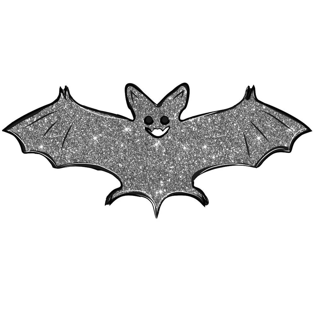 happy-halloween-bat-fabric-gray Happy Halloween Bat Fabric – Gray