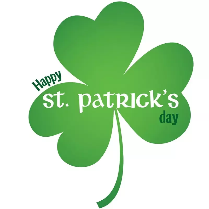happy-st-patrick-s-day-shamrock-fabric-panel Happy St. Patrick’s Day Shamrock Fabric Panel