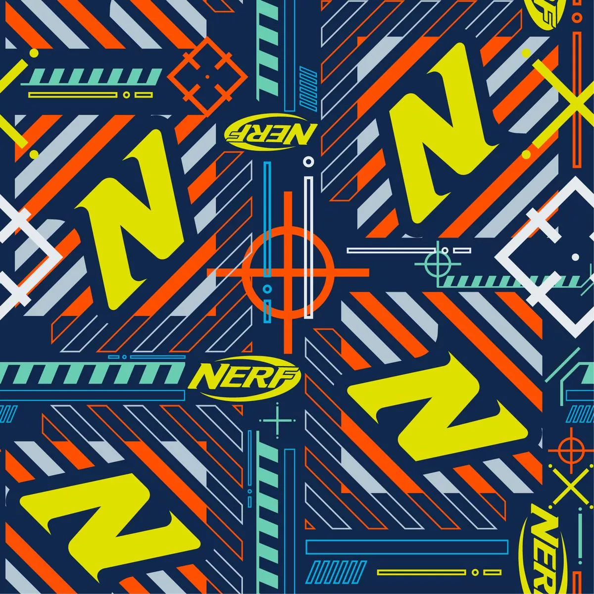 hasbro-nerf-bold-with-diagonal-stripes-fabric Hasbro Nerf Bold with Diagonal Stripes Fabric