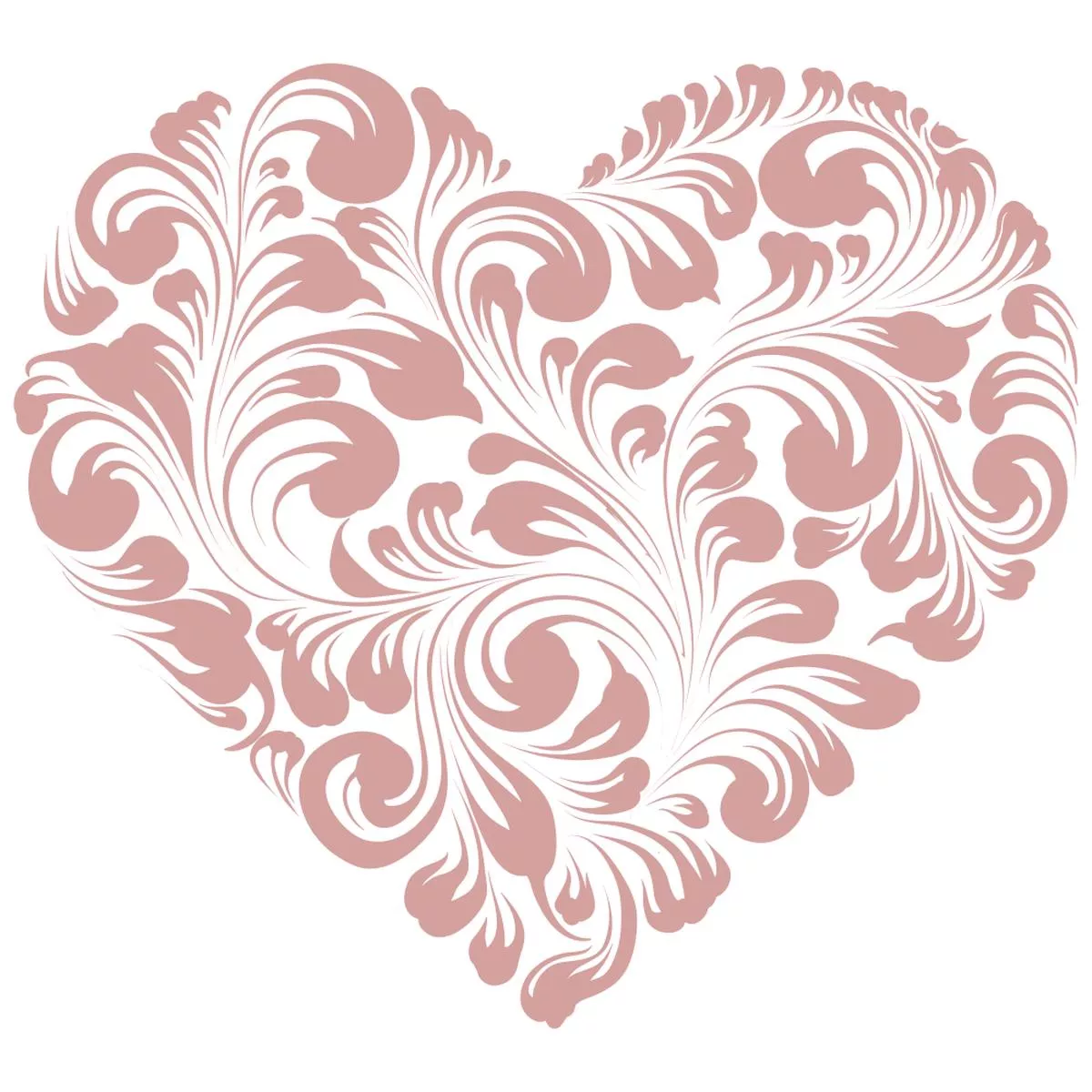 heart-floral-fabric-panel-rose-gold Heart Floral Fabric Panel – Rose Gold