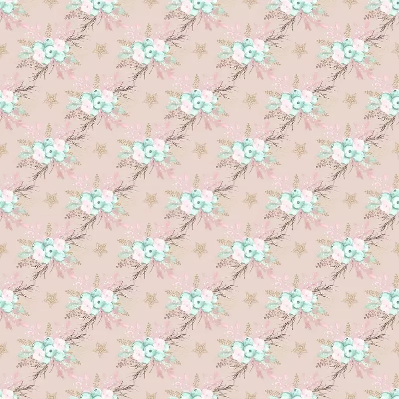 Hello Winter Pattern #5 Fabric – Tan