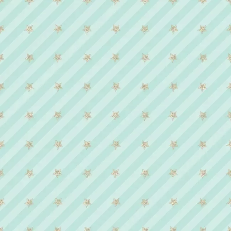 hello-winter-stars-fabric-green Hello Winter Stars Fabric – Green