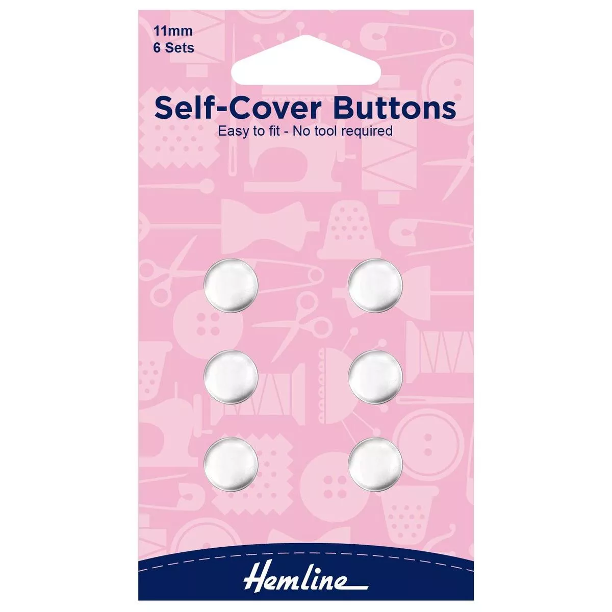 Hemline Self-Cover Buttons