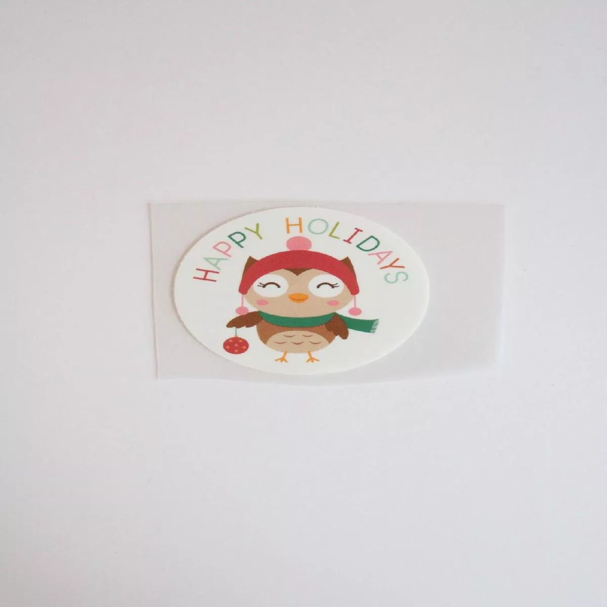 holiday-owl-heat-transfer-iron-on Holiday Owl Heat Transfer, Iron-On