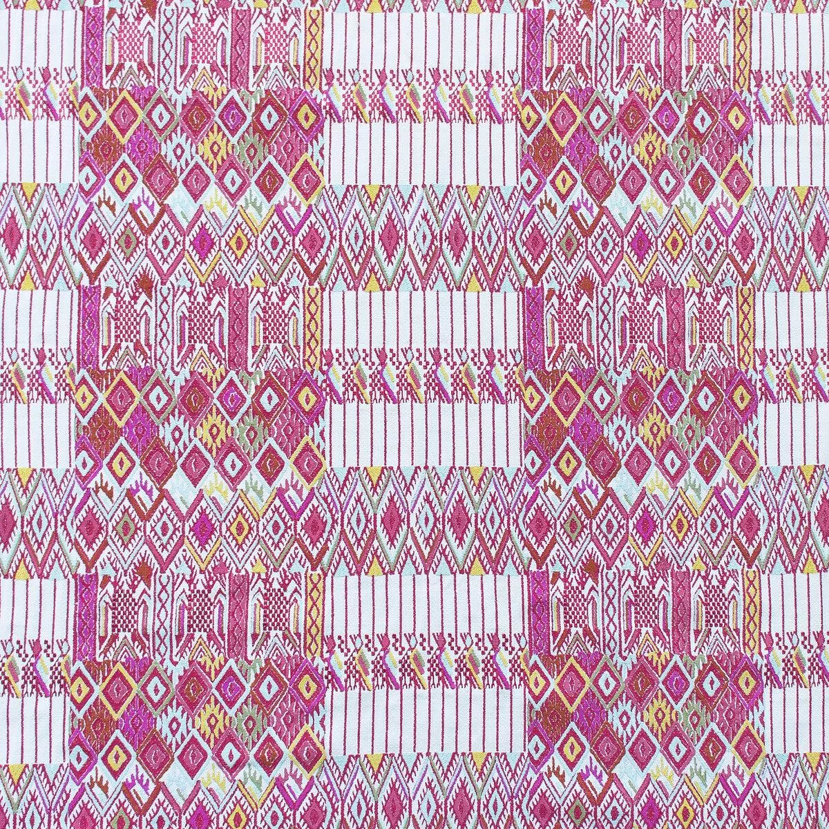 huipil-rosa-verde-fabric Huipil Rosa/Verde Fabric